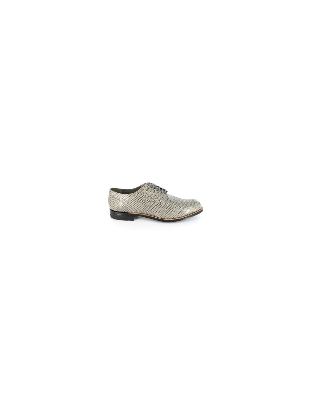 Stacy Adams Madison Anaconda Print Oxford Shoe in Grey 00055 020
