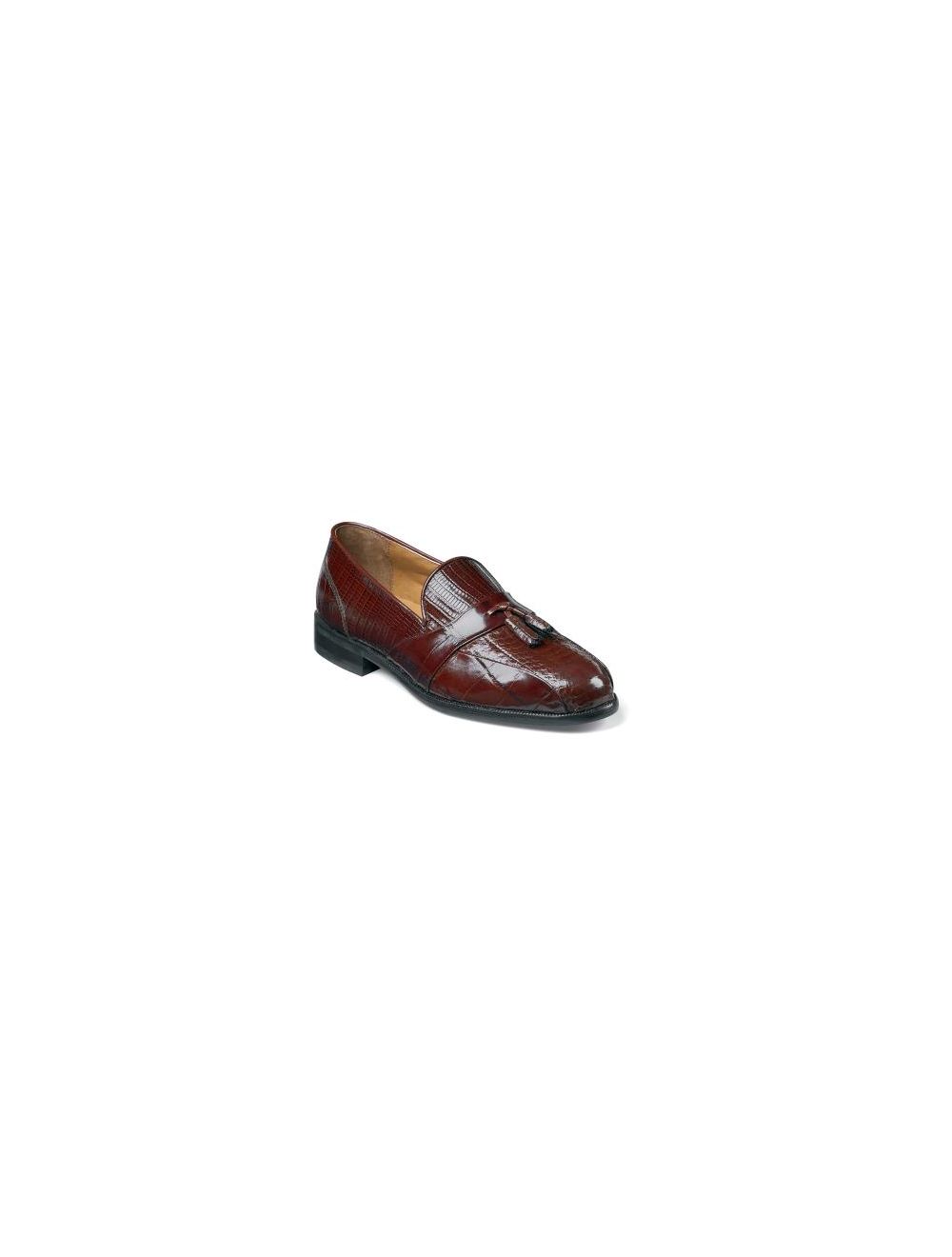 stacy adams snakeskin loafers