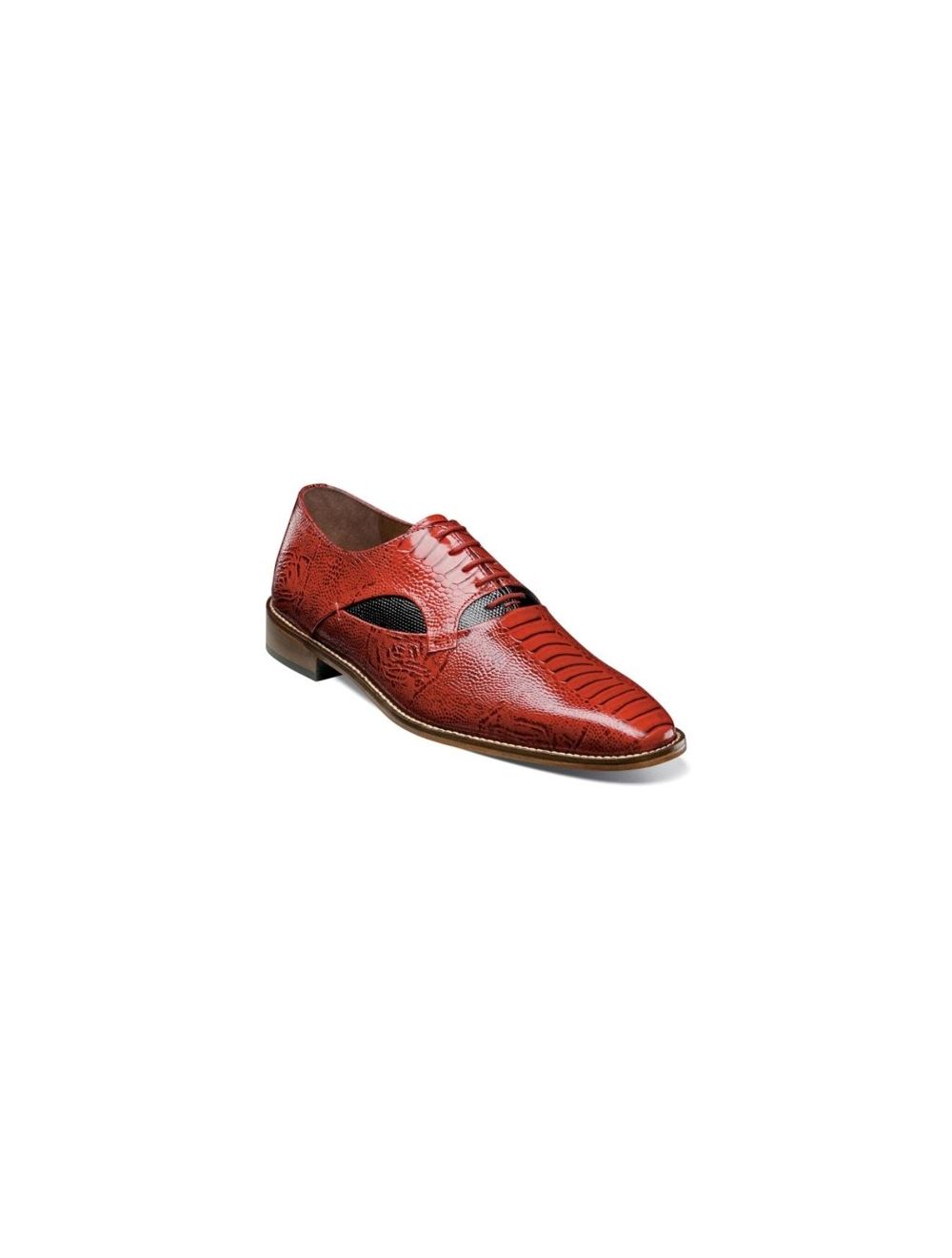 red and black stacy adams shoes