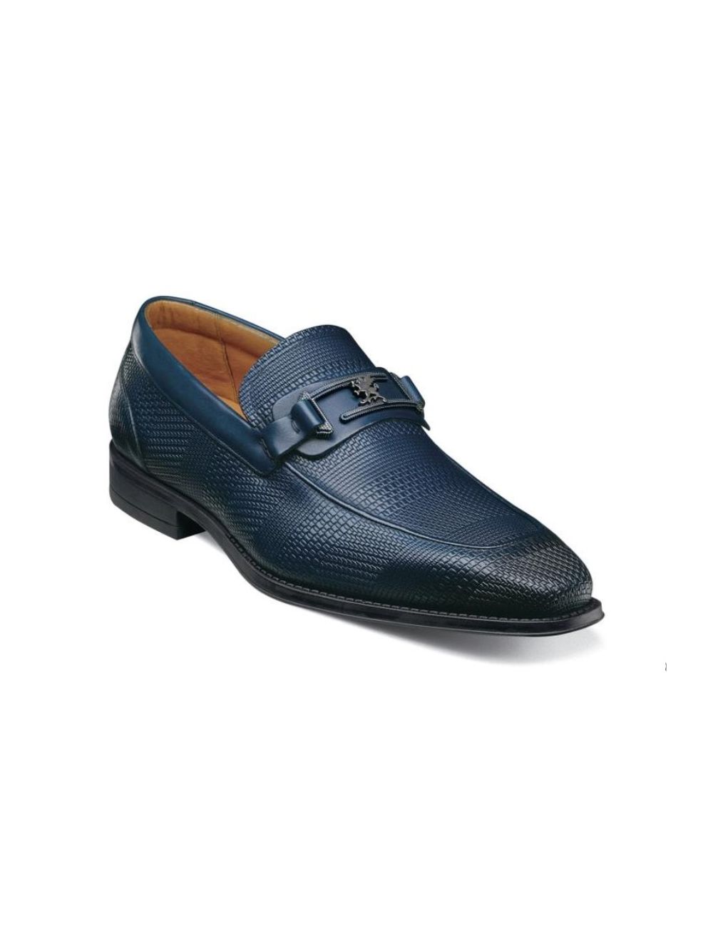 stacy adams blue loafers