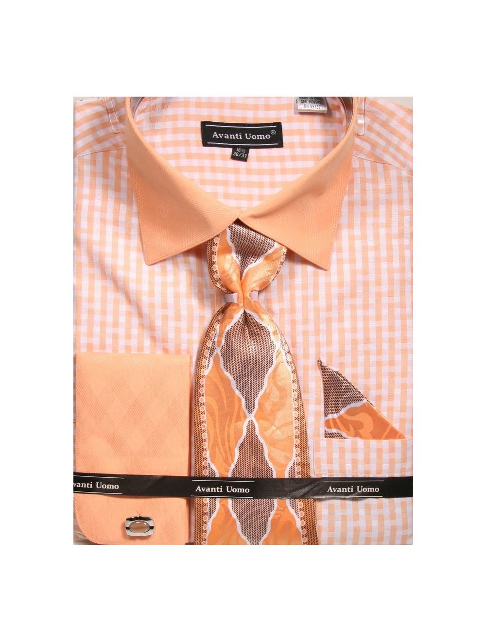 peach mens dress shirt