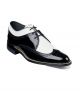 Stacy Adams Dayton Wing Tip Oxford Shoe in Black/White (00605-21)