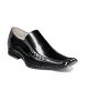 Stacy Adams Templin Bike Toe Loafer in Black (24507-001)