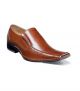 Stacy Adams Templin Bike Toe Loafer in Cognac (24507-221)