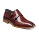 Stacy Adams Brewster Double Monk Strap Wingtip Loafer in Cognac (25055-221)