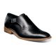 Stacy Adams Dinsmore Plain Toe Monk Strap Loafer in Black (25065-001)