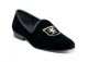 Stacy Adams Viva Velour Plain Toe Loafer in Black (25118-001)