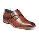 Stacy Adams Desmond Cap Toe Monk Strap Loafer in Cognac (25162-221)