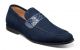 Stacy Adams Crispin Suede Moc Toe Loafer in Navy (25276-415) 