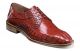 Stacy Adams Trimarco Exotic Print Moc Toe Oxford Dress Shoe in Red (25318-600)