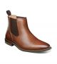 Stacy Adams Maury Cap Toe Chelsea Dress Boot in Chocolate (25492-202)