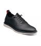 Stacy Adams Synchro Plain Toe Elastic Lace Up Sneaker in Black (25518-001)