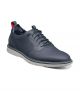 Stacy Adams Synchro Plain Toe Elastic Lace Up Sneaker in Navy (25518-410)