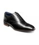 Stacy Adams Kaine Wingtip Oxford in Black (25569-001)