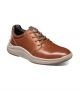 Stacy Adams Lennox Plain Toe Lace Up Sneaker in Cognac Smooth (25573-225)