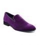 Stacy Adams Savion Plain Toe Velour Loafer in Purple (25613-542)