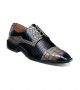 Stacy Adams Tedesco Cap Toe Oxford in Black/Gray (25630-975)