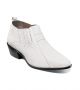 Stacy Adams Sandoval Cuban Heel Boot in White (25666-100)