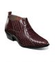 Stacy Adams Sandoval Cuban Heel Boot in Burgundy (25666-601)