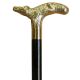 Vista Brass Alligator Handle Walking Stick in Gold (40113G)