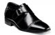 Stacy Adams Boy's Macmillian Cap Toe Monk Strap Loafer in Black (43394-001)