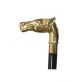Vista Brass Horse Handle Walking Stick in Gold (50404G)
