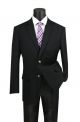 Vinci Regular-Fit Single-Breasted Sport Coat in Black (B-TRB)