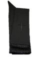 Menz Clergy Stole in Black/Black (MCS1)