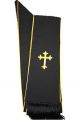 Menz Clergy Stole in Black/Gold (MCS2)