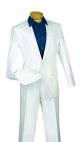 Vinci Slim Fit Linen Single-Button Sport Coat in White (BLS-01W)