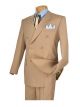 Vinci Executive Two-Piece Double-Breasted Suit In Beige (DC900-1T)