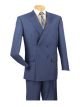 Vinci Executive Two-Piece Double-Breasted Suit in Blue (DC900-1I)