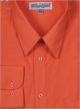 Daniel Ellissa Men's Dress Shirt in Orange (DS3001-22)