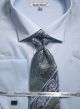 Daniel Ellissa Men's Solid Cotton Dress Shirt Set in Light Blue (DS3798P2-7)