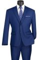 Vinci Executive Two-Piece Wool Feel Suit in Twilight Blue (F-2C900-T)