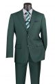 Vinci Executive Two-Piece Wool Feel Suit in Hunter Green (F-2C900-H)
