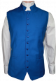 Menz Solid Clergy Vest in Royal (MCV-4)