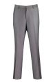 Vinci Modern Fit Wool-Feel Solid Dress Pant in Medium Gray (OM-TRG)