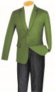 Vinci Slim Fit Two-Button Fancy Quilted Sport Coat in Sage (QUI-1S)