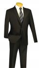 Vinci Two-Piece Textured Weave Slim Fit Single-Breasted Suit in Brown (S2RK-7B)