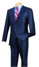 Vinci Two-Button Single-Breasted Slim-Fit Suit In Blue (S2RR-4N)