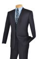 Vinci Slim Fit Single-Breasted Two-Button Suit In Navy (SC900-12N)