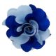 Two-Tone Floral Lapel Pin (LP02) (16 Colors)