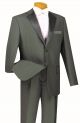Vinci Classic Two Button Single Breasted Tuxedo in Gray (T-2PPG)