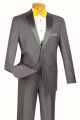 Vinci Two-Piece Slim Fit Tuxedo in Gray (T-SC900G)