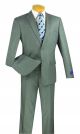 Vinci Two-Piece Ultra Slim Cut Single-Breasted Suit In Grey (US900-1G)