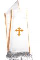Menz Clergy Stole in White/Gold (MCS7)