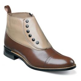 Stacy adams madison boot taupe online