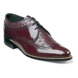 Stacy Adams Dayton Ostrich Print Oxford Shoe